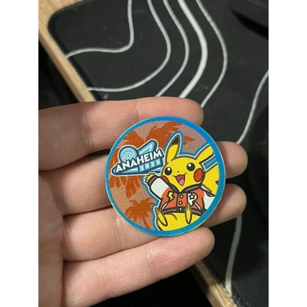 Pokemon Anaheim 2025 Chip Token